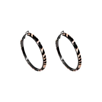 Tong Tong Rabbit S925 Sterling Silver Stud+Alloy+Artificial Leather Earrings Women's
