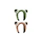 Frog Lace Headband-Green+Khaki