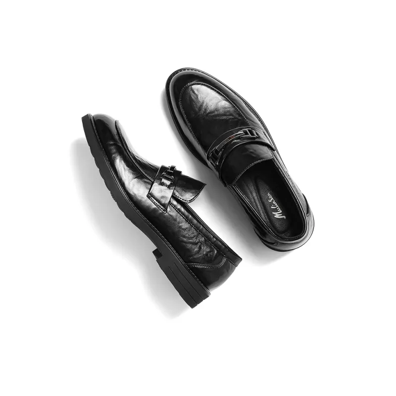 Mulinsen Loafers Men Black/Brown-2