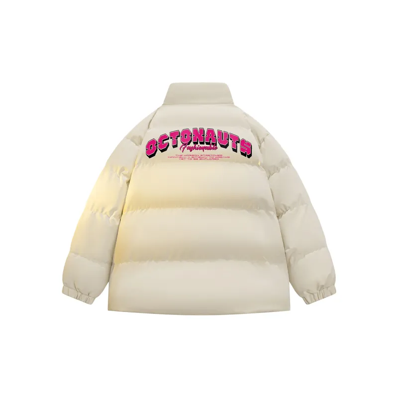 Small Columns Under The Sea Puffer Jacket Unisex-5