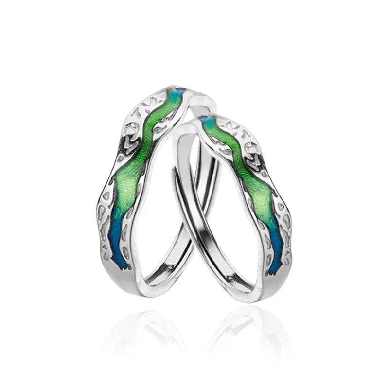 Chongqing Gold Store S925 Silver Rings Unisex-6