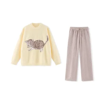 Beast's Secret Pajama Set Women's Yellow