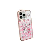 3D Effect Lens-Strawberry Rabbit