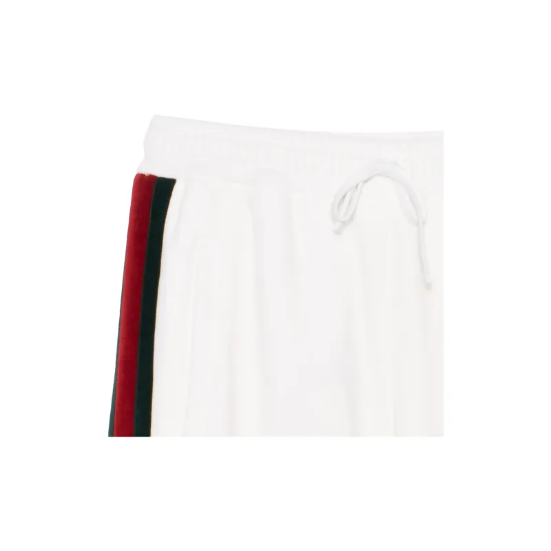 GUCCI SS23 Knitted Sweatpants Women's White-8