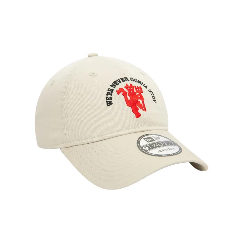 New Era Cotton Baseball Caps Unisex Beige-2