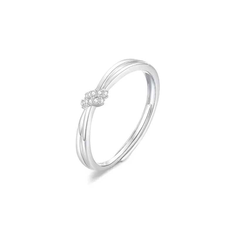 FORCHI Sterling Silver Rings Unisex Girl's Birthday And Anniversary Gift-5