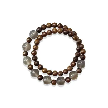 Star Treasures Golden Sandalwood Bracelets Unisex