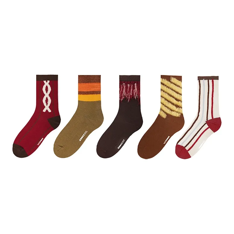 TOOCI Unisex Mid Calf Socks-0