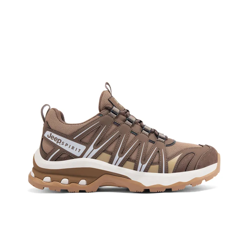 JEEP SPIRIT Outdoor Shoes Men Low Top Mustang Brown-1
