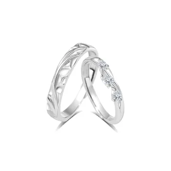 Seven Seven Silver Jewelry S999 Fine Silver Rings Unisex