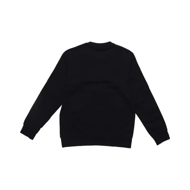 Adidas Originals Sweatshirt Unisex Black Comes With Necklace-2