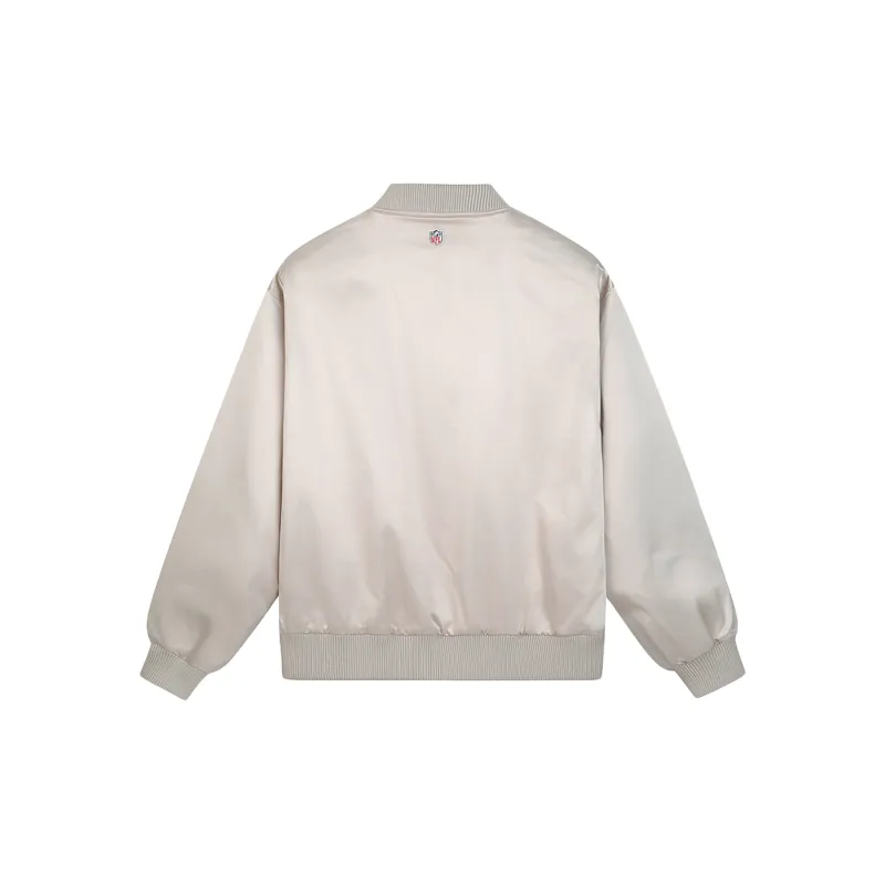 NFL Baseball Jacket Unisex Light Apricot-1