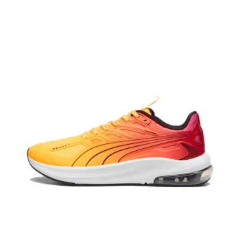 PUMA X Cell Lightspeed Anti Slip Wear Resistant Low Top Running Shoes Men's Orange Red