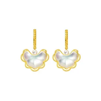 CARAT'S DIARY Faux Pearl Earrings Women's