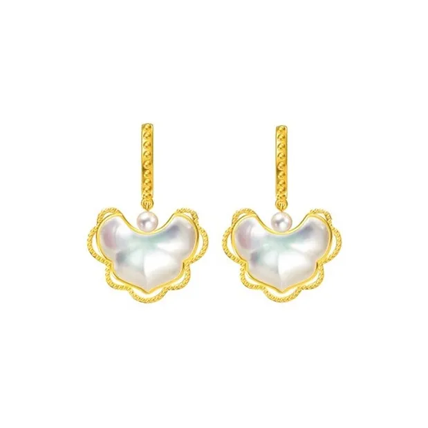 CARAT'S DIARY Faux Pearl Earrings Women's-0