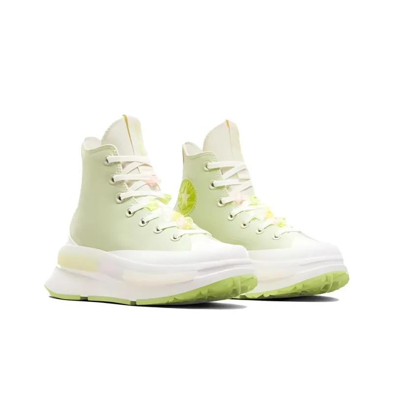 Converse Run Star Legacy CX Slip Resistant High Top Canvas Shoes Women's Green-2
