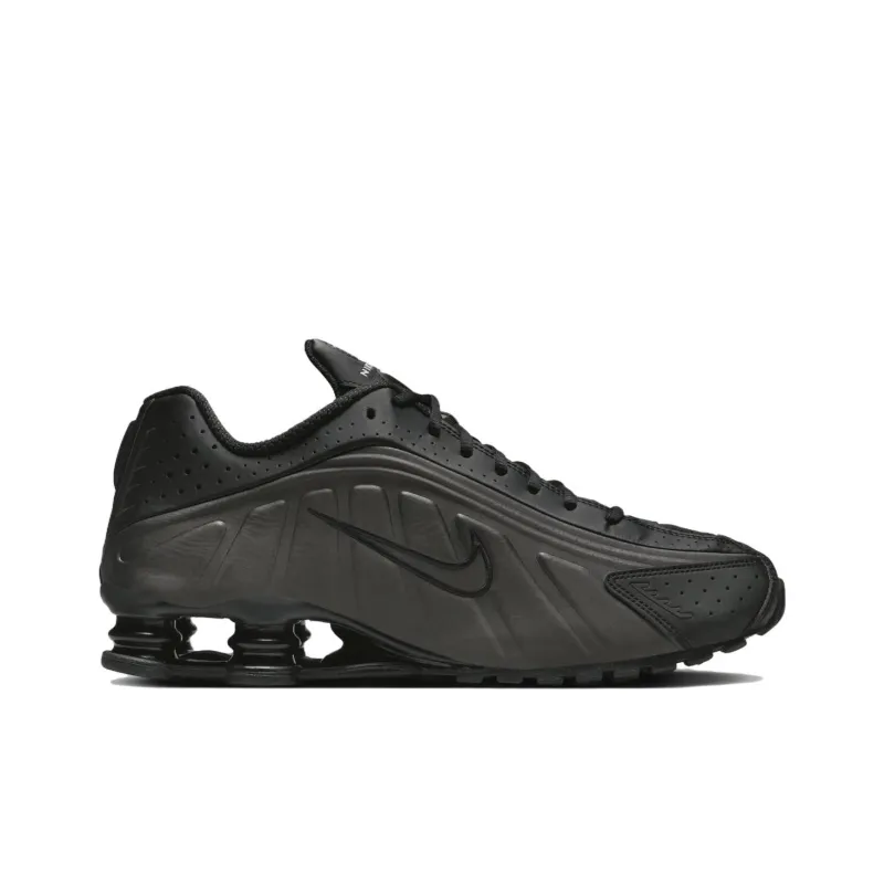Nike Shox R4 Black Bright Crimson-1