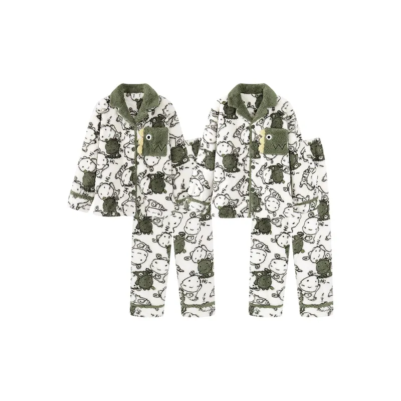 O'MESIK Pajama Set Unisex Image Color-0