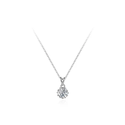 GLOIRE S925 Silver Necklaces Women's Gentle Elegance Elegant Everyday Romance Date Versatile Commute Style