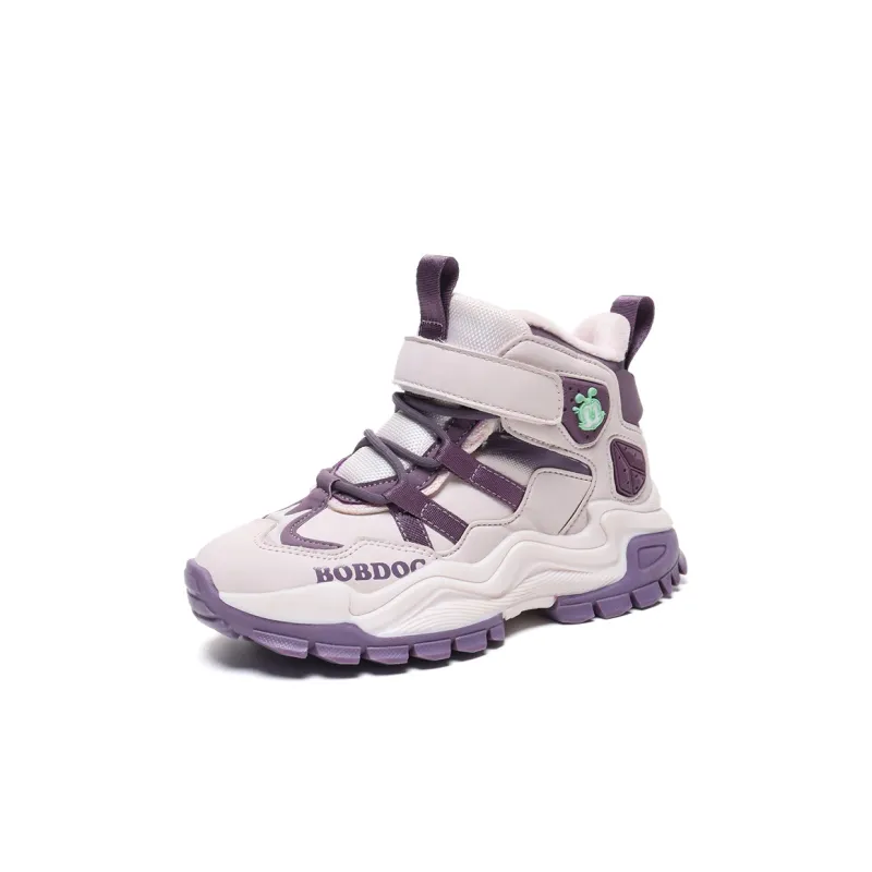 BOBDOG Slip Resistant Anti Kick Cushioning Wear Resistant Water Resistant Warm High Top Kids Lifestyle Shoes Kids'-14