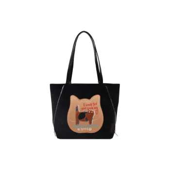NOMK PU Velvet Blend Shoulder Bag Backpack Women's Black/Coffee/Pink/Gray