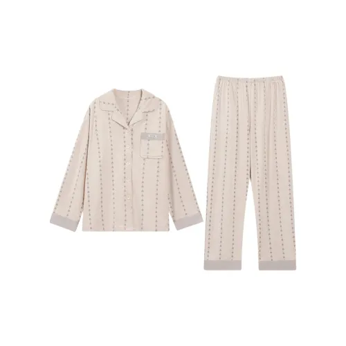 Herbal Primer Pajama Set Women's Image Color