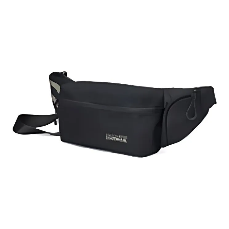 Skechers Fabric Fanny Pack Regular Unisex Carbon Black-1
