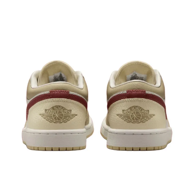 Jordan 1 Low Se Desert Khaki Red Sepia Women's-3
