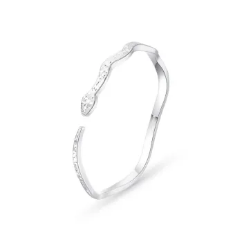 Brahmacharya 999 Fine Silver Bangles Women's