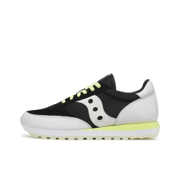 Saucony Jazz Original Anti Slip Wear Resistant Low Top Casual Shoes Unisex Black White