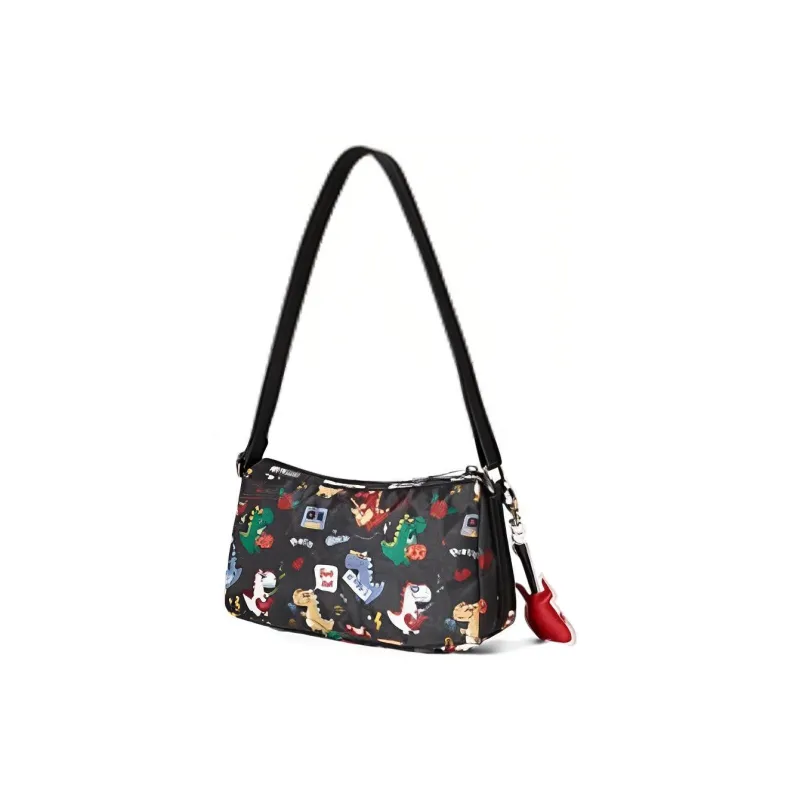 Skechers Fabric Shoulder Bag Crossbody Bag Women's Dinosaur Band-2