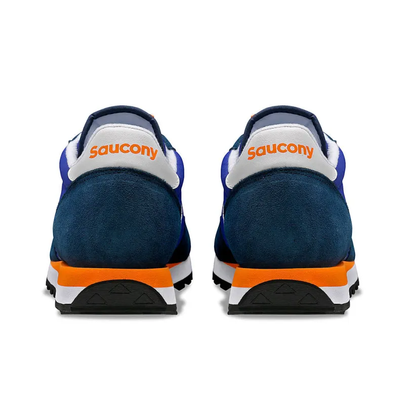 Saucony Jazz Original Anti Slip Wear Resistant Low Top Casual Shoes Unisex Marine Blue-5