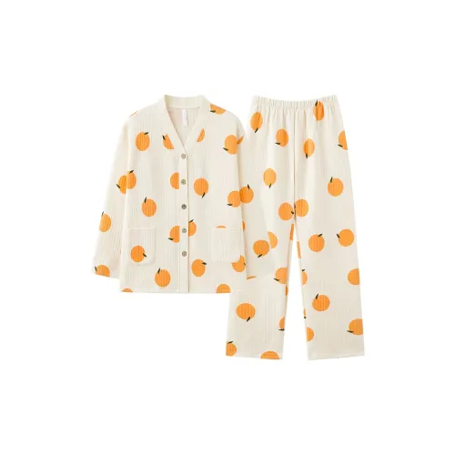 MADALLO Pajama Set Women's Apricot