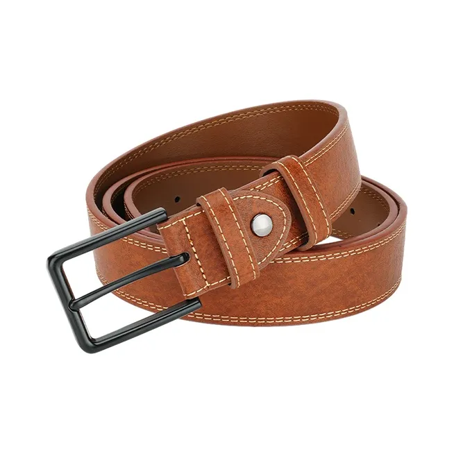 YUZHAOLIN Cow Leather Belts Unisex 3.4cm-1