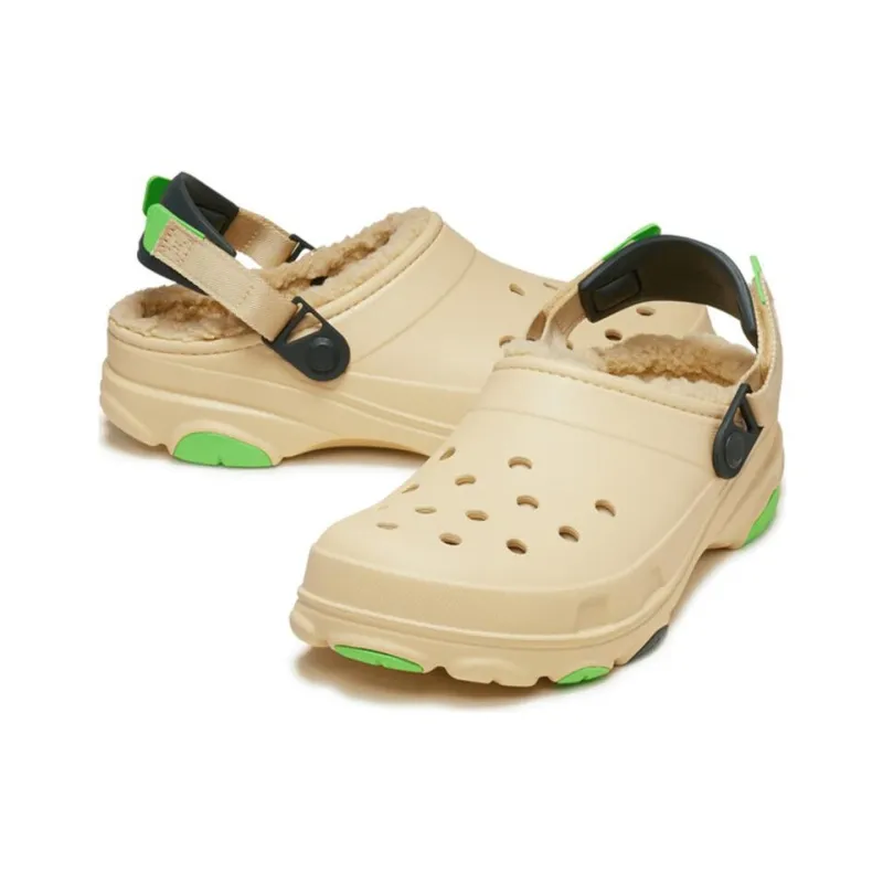 Crocs All Terrain Lined Clog Clogs Unisex Light Yellow-2