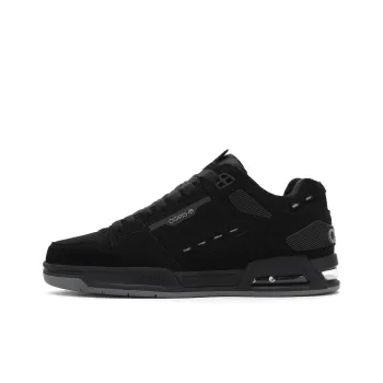 OSIRIS Cushioning Coverage Height Increasing Wear Resistant Slip Resistant Low Top Skateboard Shoes Men's Black