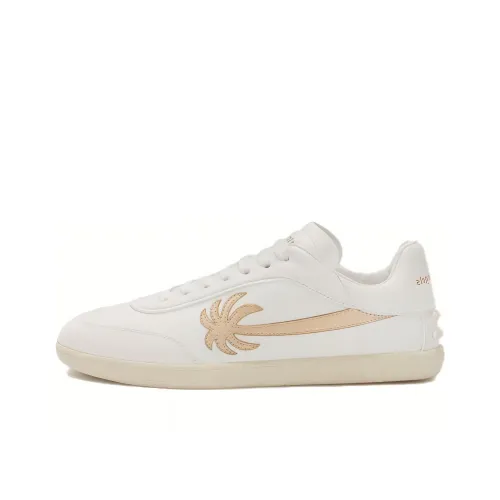 PALM ANGELS Low-Top Skateboard Shoes Women's White