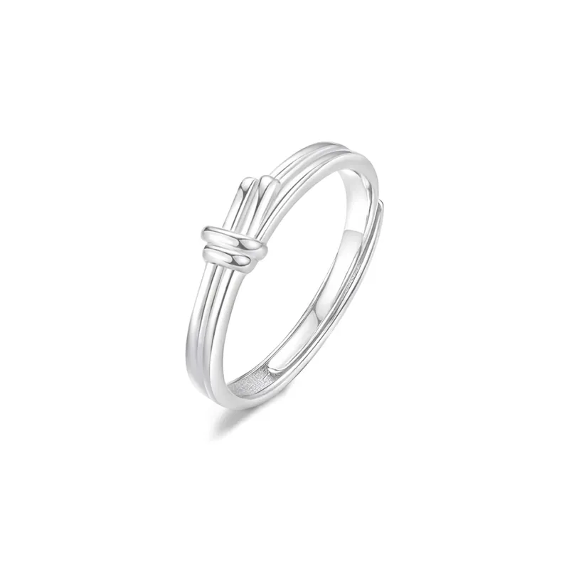 FORCHI Sterling Silver Rings Unisex Girl's Birthday And Anniversary Gift-6