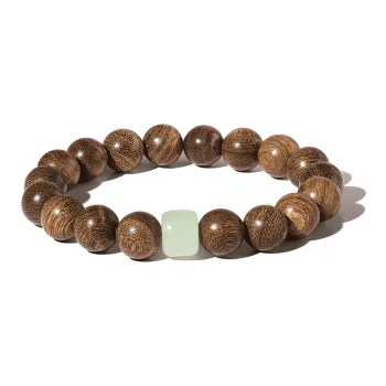 WJT Golden Sandalwood Bracelets Unisex
