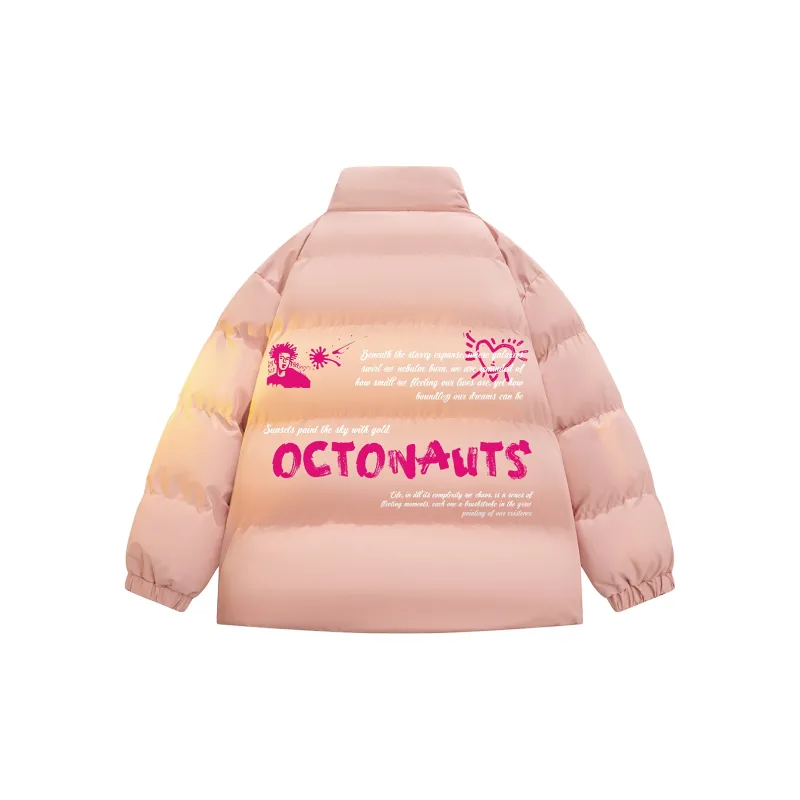Small Columns Under The Sea Puffer Jacket Unisex-7