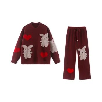 Beast's Secret Pajama Set Women's Red