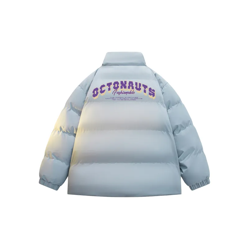 Small Columns Under The Sea Puffer Jacket Unisex-9