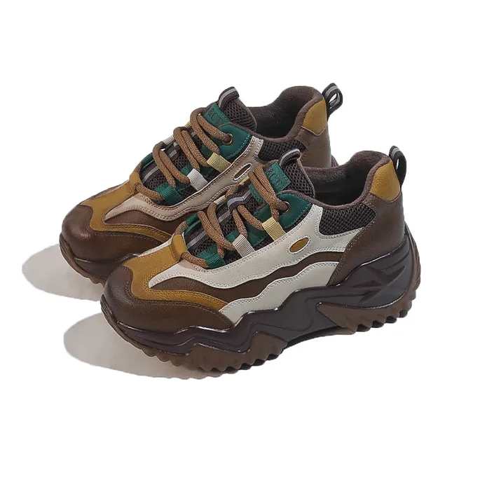 DK.VAN Height Increasing Low Top Chunky Sneakers Women's-6