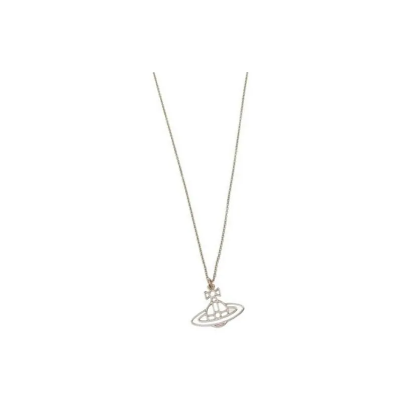 Vivienne Westwood Brass Necklaces Women's Rose Gold-0