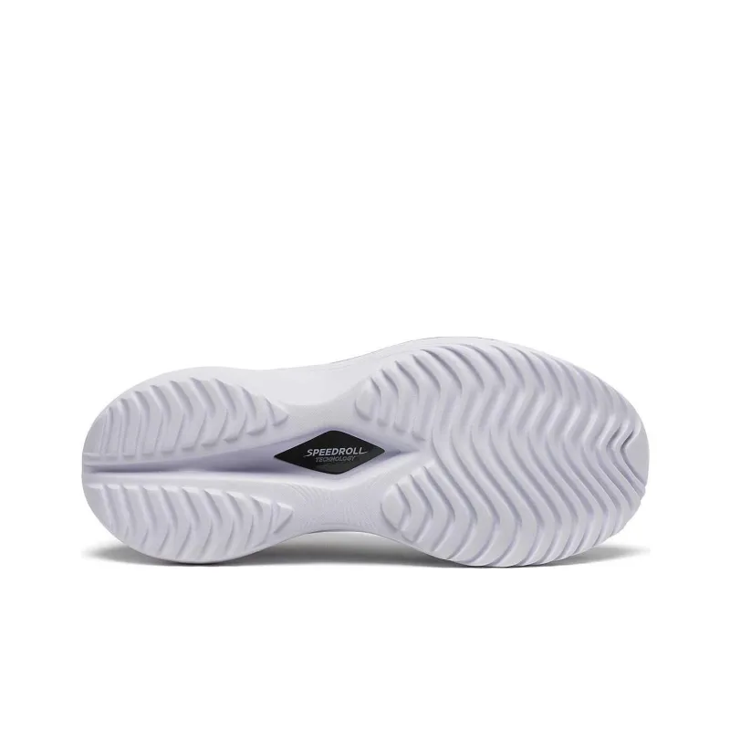 Saucony Kinvara Pro Anti Slip Wear Resistant Low Top Running Shoes Men's Black White-5
