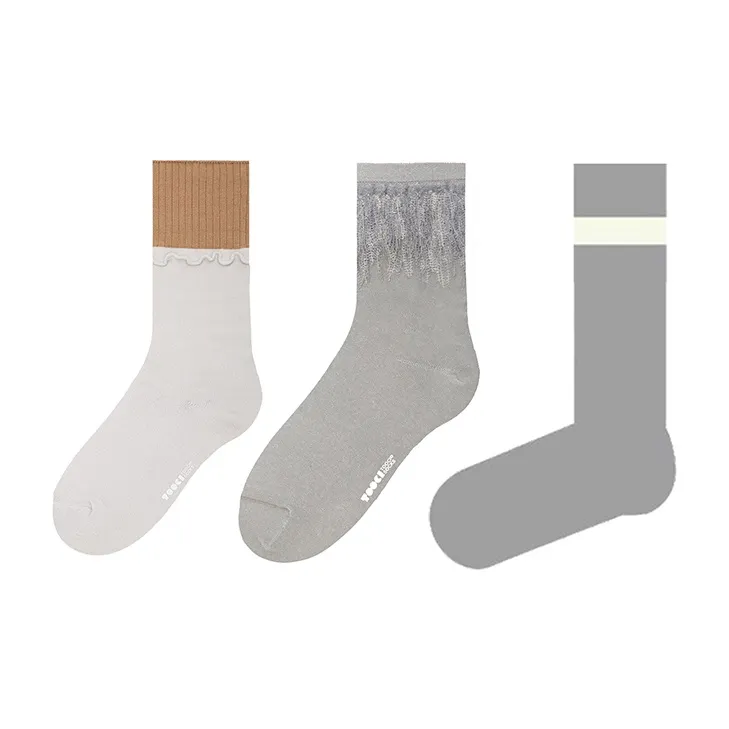 TOOCI Unisex Mid Calf Socks-6