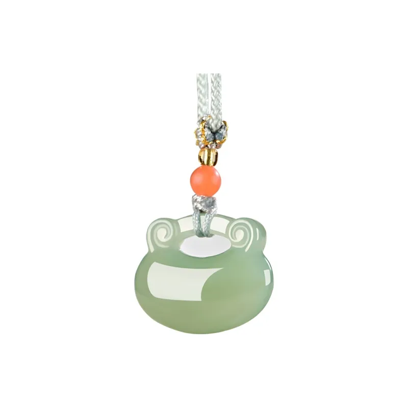 KUNYUYAO Hetian Jade Pendants White Jade Unisex-39