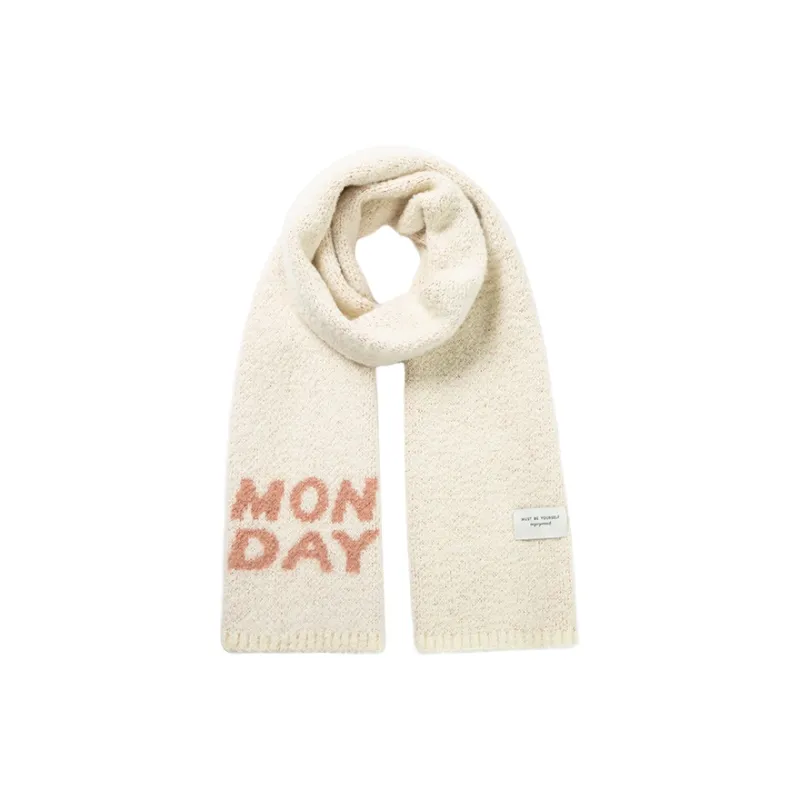 Fancet Studios Sheep Wool Knit Scarves Women's-8