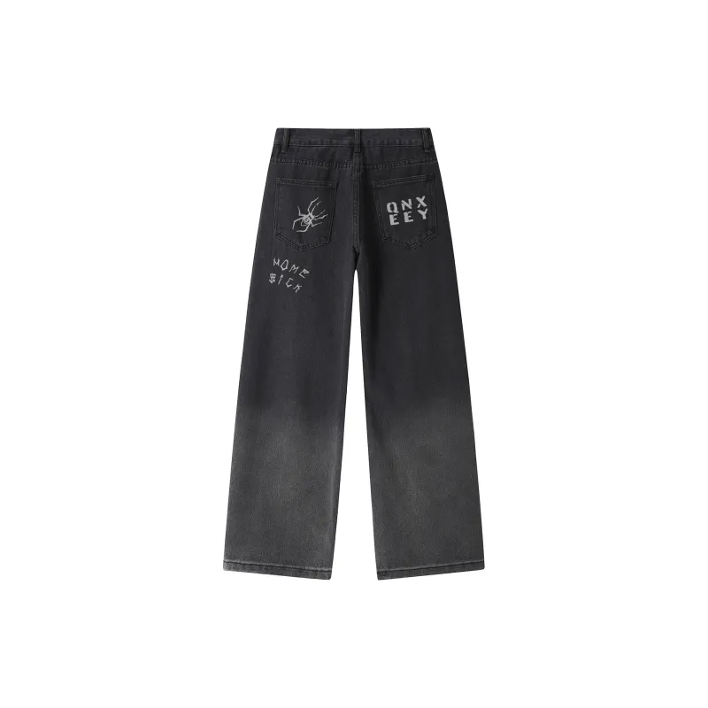 Qnxeey Jeans Unisex-1