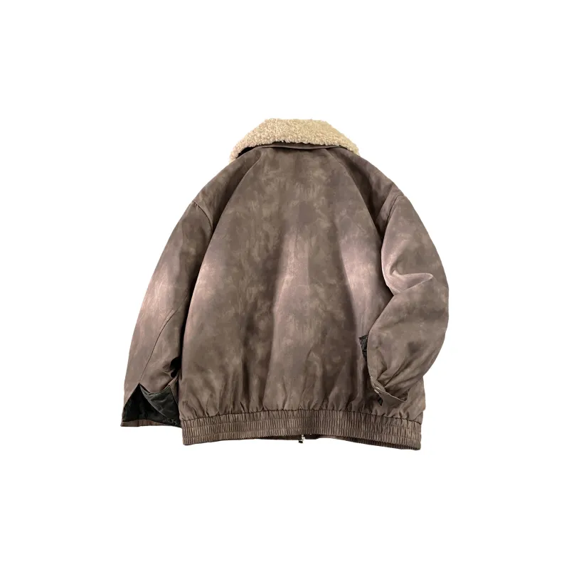 Qnxeey Leather Jackets Unisex-7